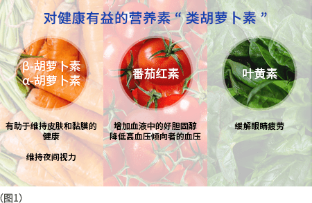 对健康有益的营养素“类胡萝卜素” (图1)